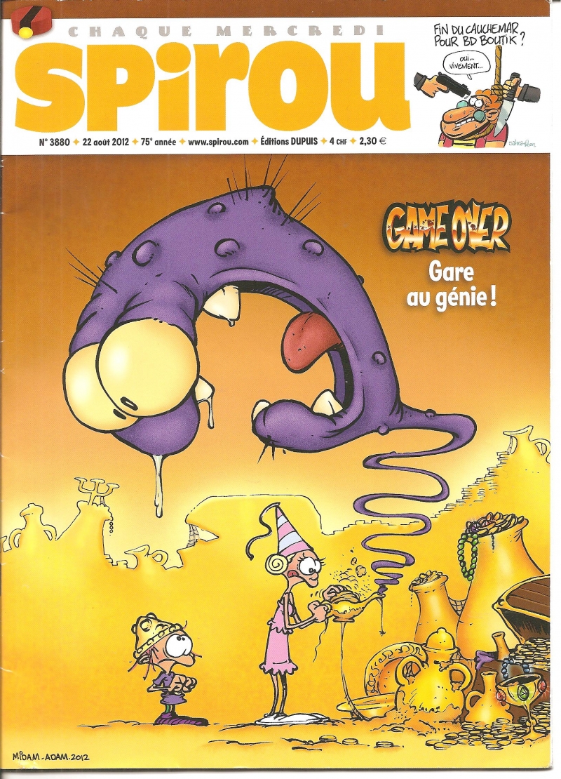 Spirou N°3880 (couverture)
