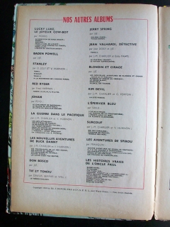 Catalogue Dupuis de 