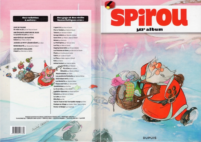Spirou 312 1 et 2 p