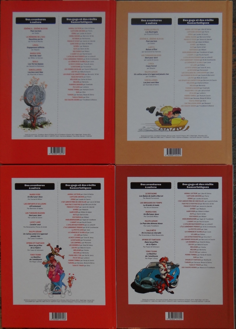 Recueils 325 - 328 2ep