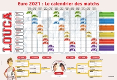 Louca - Calendrier Euro 2021