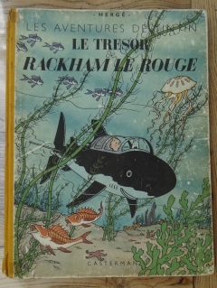 Tintin 12 eo le Trésor de Rackham Le Rouge