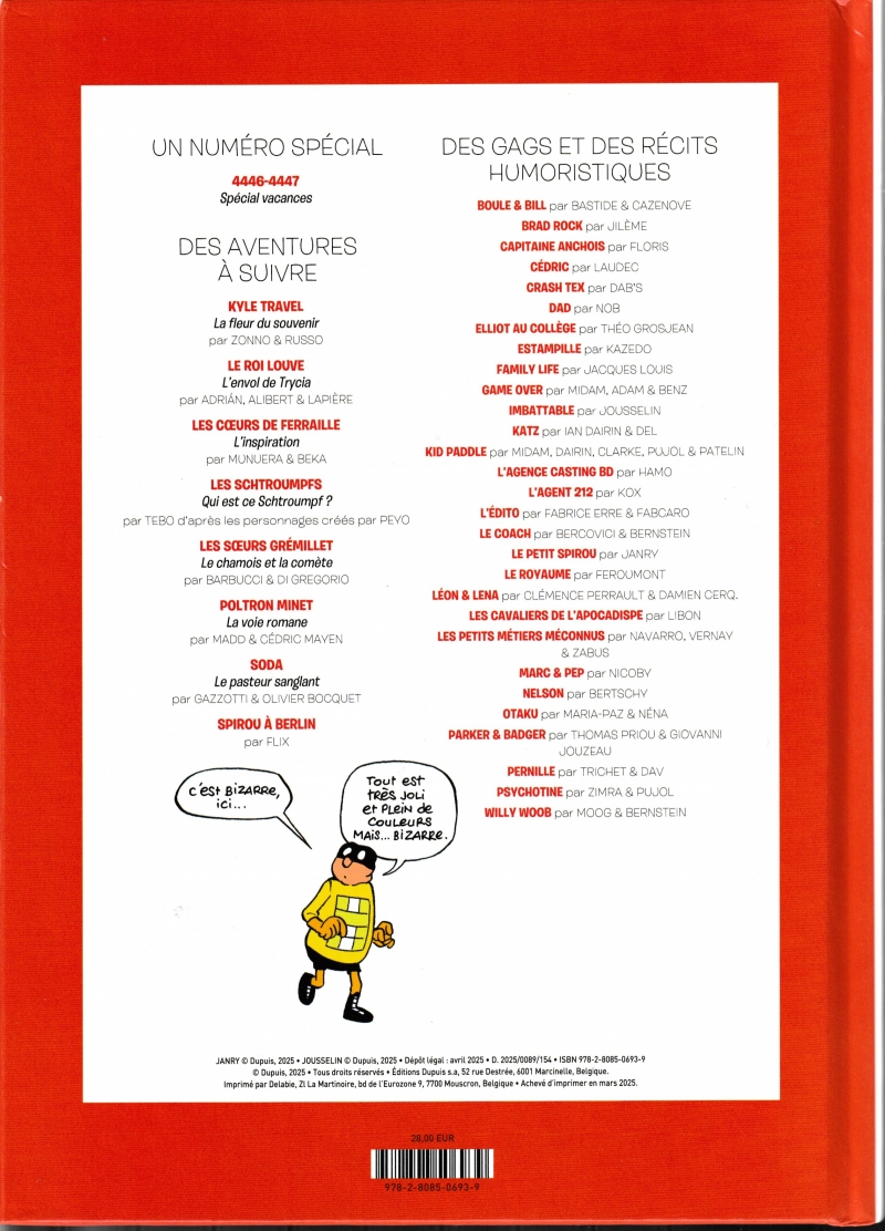 Album Spirou 383 2ep