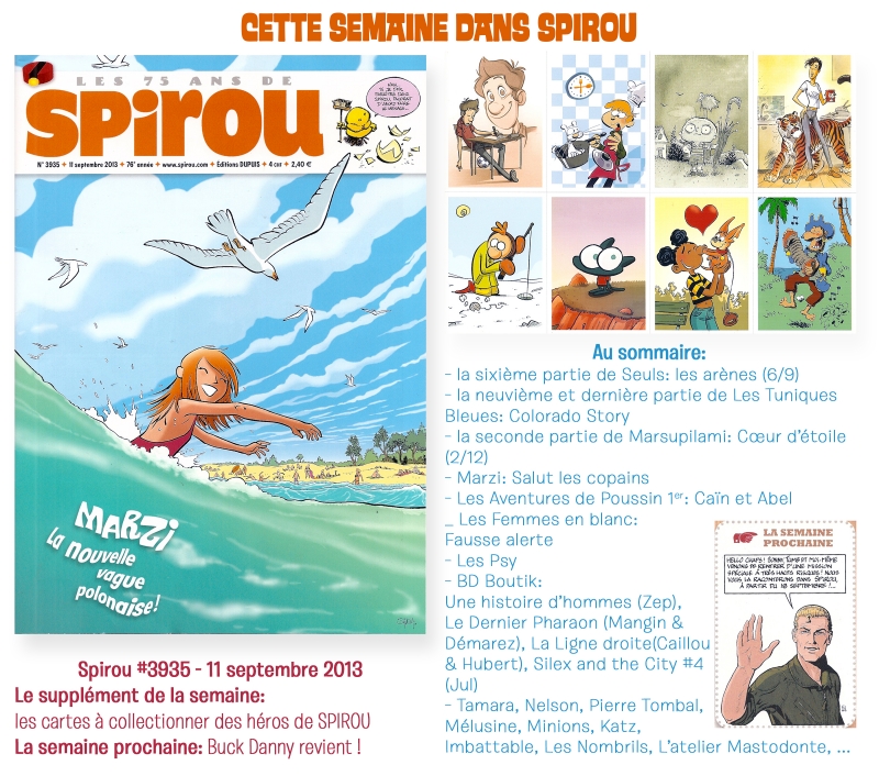 Cette semaine dans Spirou 3935