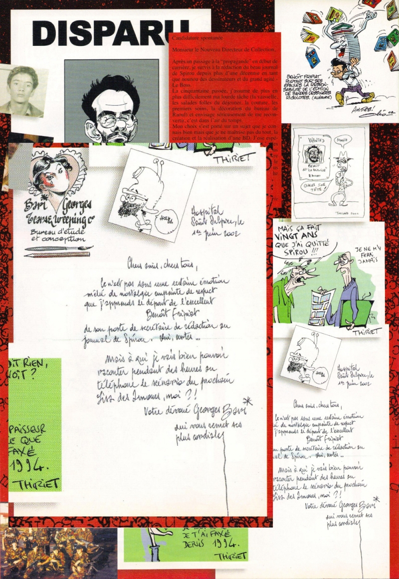 3352 du 10 juillet 2002 B. Fipiat quitte Redac chef adjoint et devient dir de collectionbis