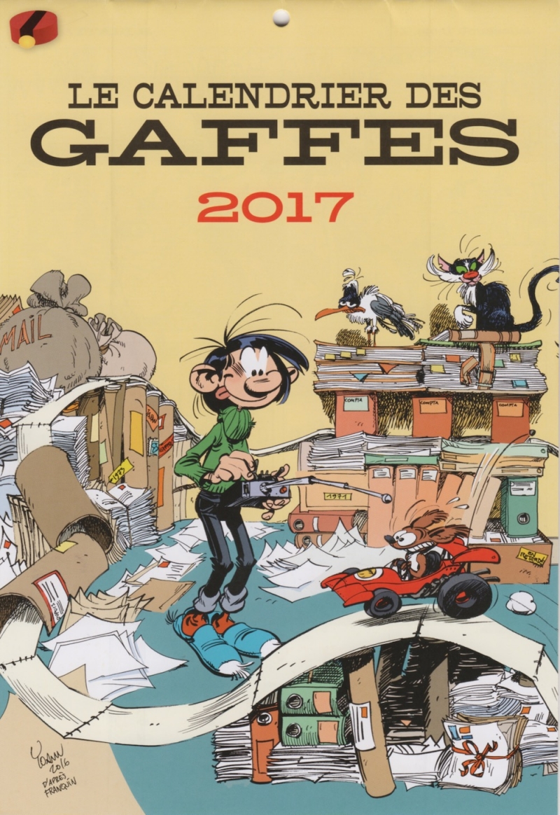 calendrier 2017 spirou 4107