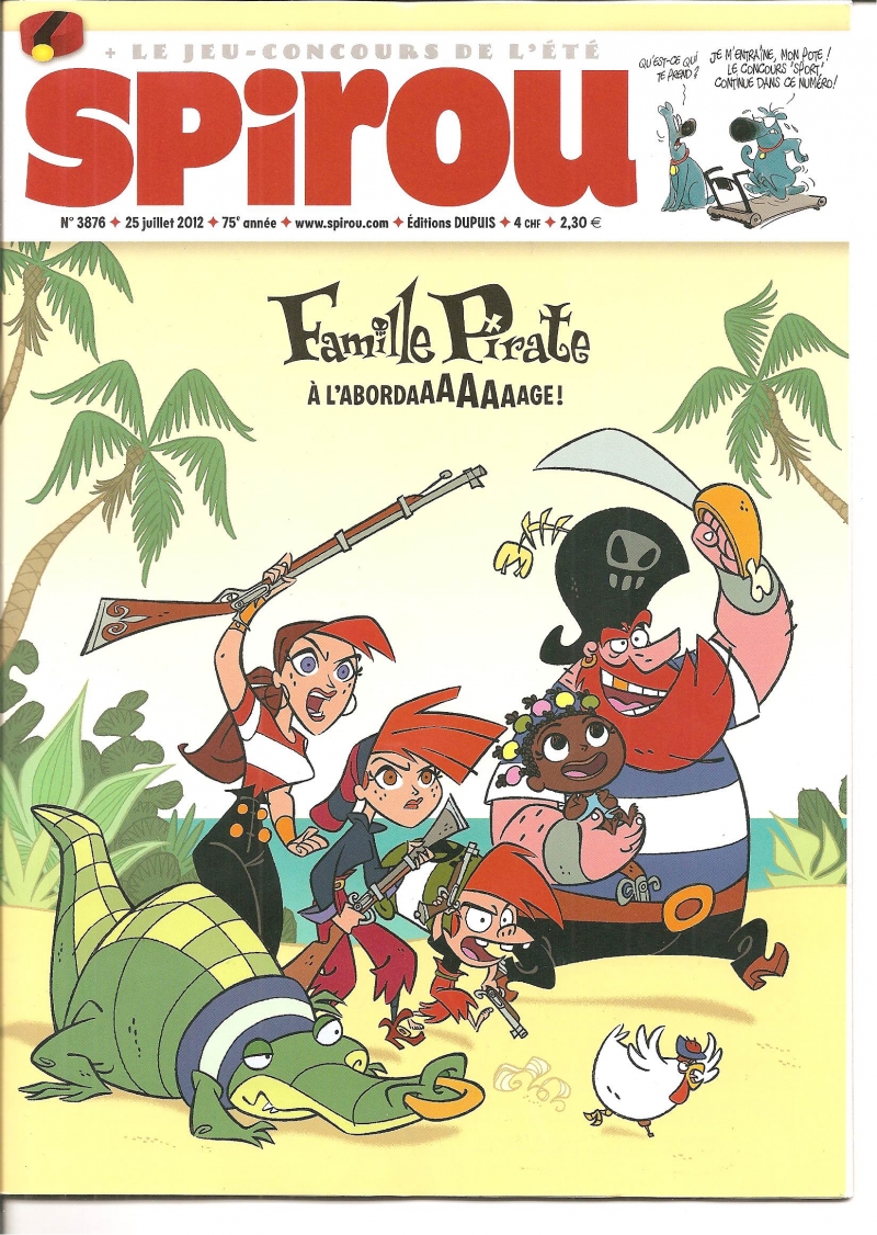 Spirou N°3876 (couverture)