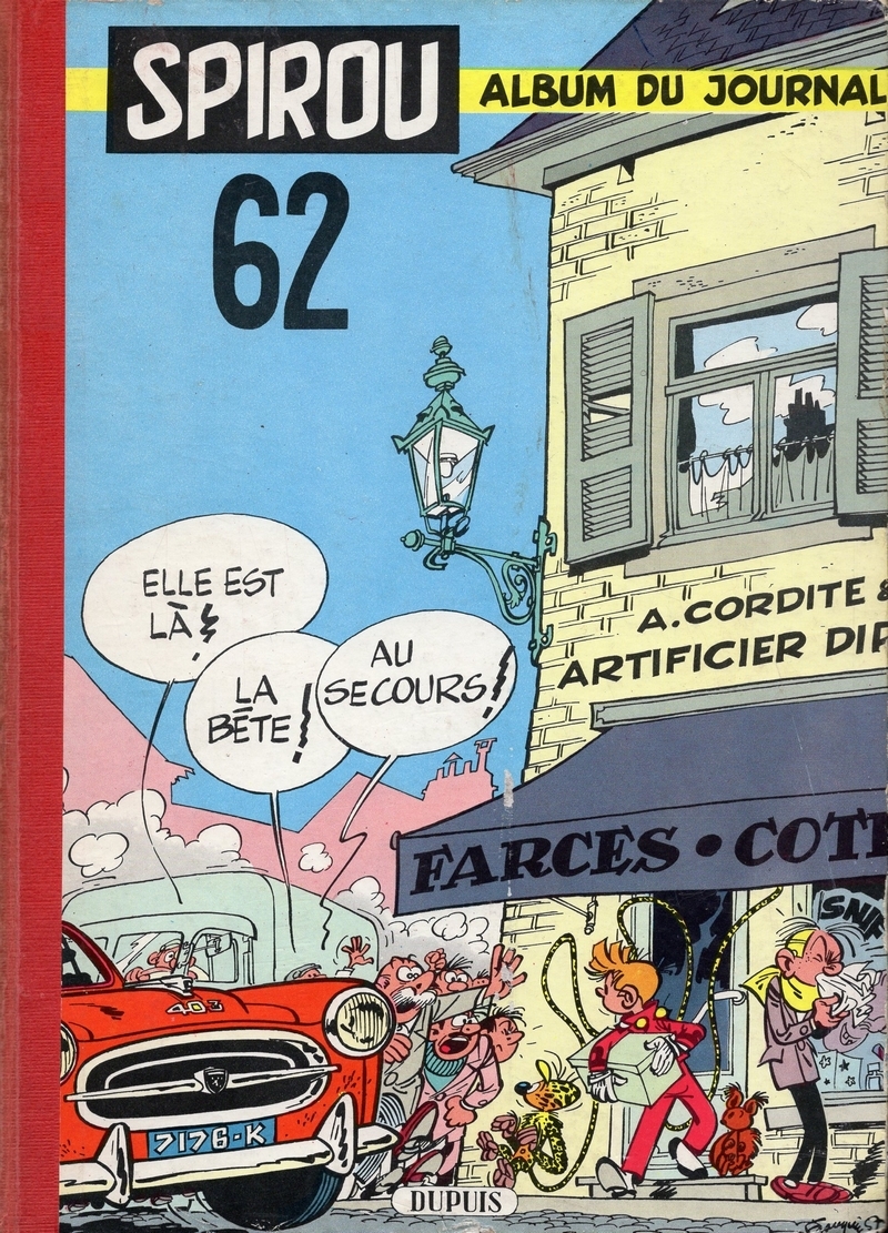 Album Spirou 62 (Belgique)