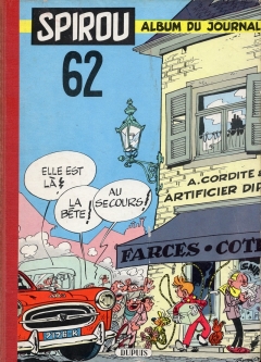 Album Spirou 62 (Belgique)
