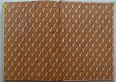 Pages de garde E N marrons