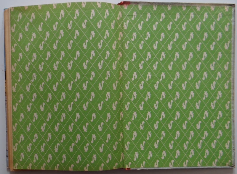 Pages de garde ETB vert clair