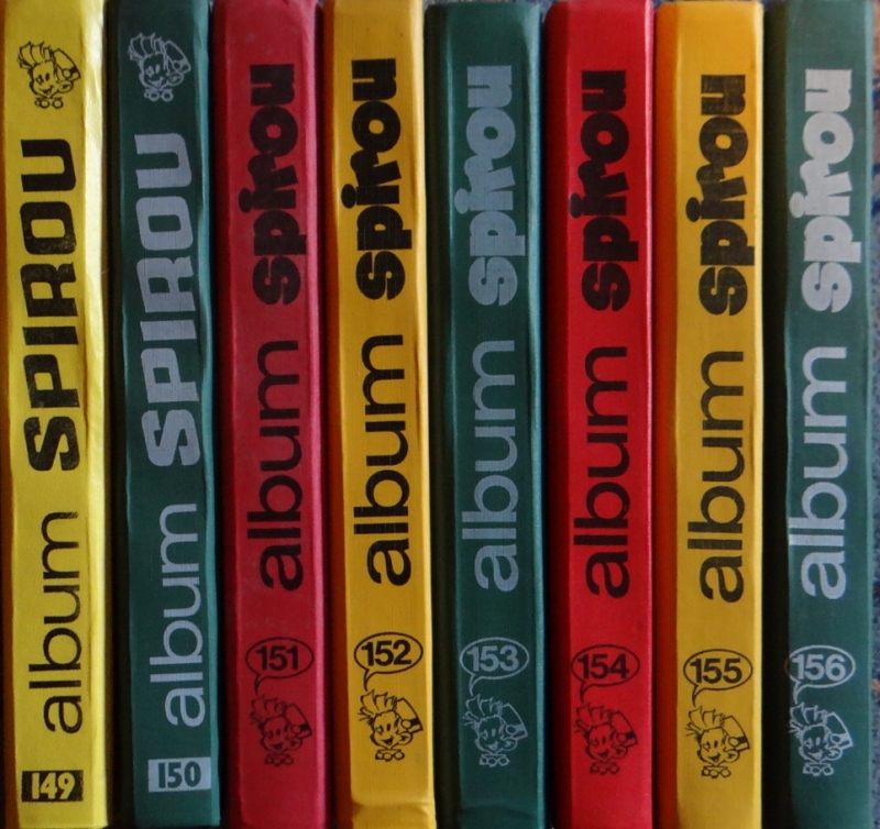 Recueils 149 - 156 dos