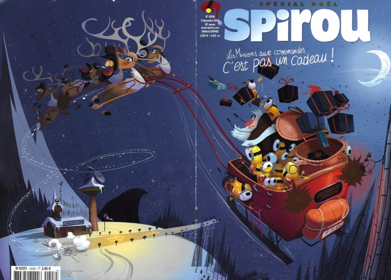 Spirou 4208 couverture complete