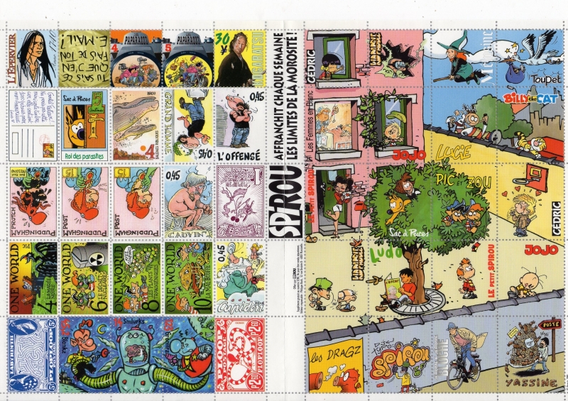 Timbres Spirou 3280