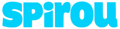 Logo spirou bleu clair