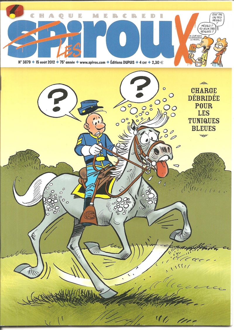 Spirou N°3879 (couverture)