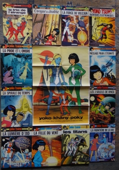 Yoko Tsuno 12 albums 1ep + poster