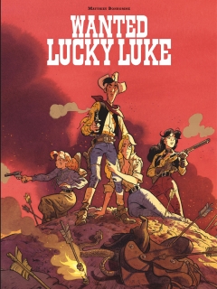Wanted Lucky Luke - Couverture